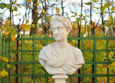 Tiberius Julius Caesar Augustus, Roma İmparatoru ikinci: Julio-Claudian hanedanı yaz bahçesinde, St.Petersburg, Rusya Federasyonu.