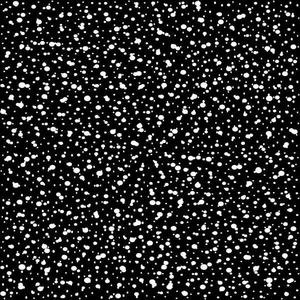 Зимовий Фон Сніг Падає Чорне Векторні Ілюстрації — стоковий вектор