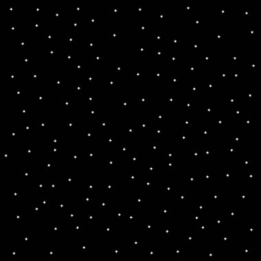 Yıldız gece gökyüzü vektör çizim. Kozmik arka plan.