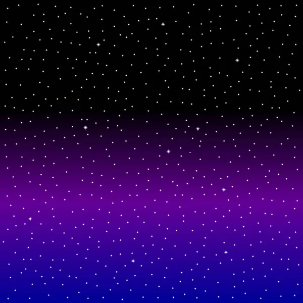 Stjärnor Natt Himmel Vektorillustration Abstrakt Kosmiska Bakgrund — Stock vektor