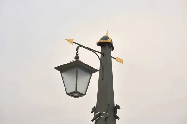 Lanterna Rua Ponte Ioannovsky São Petersburgo Rússia — Fotografia de Stock