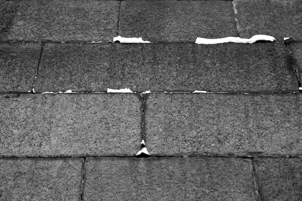 Granite Wall Can Used Background Black White — Stock Photo, Image