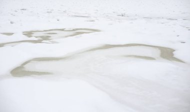 Buz kış arka plan.