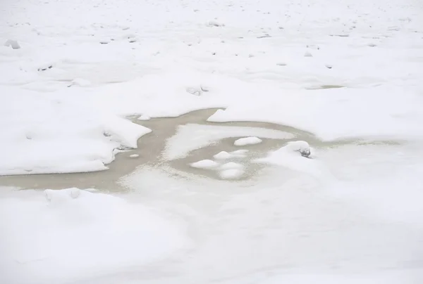 Inverno de gelo fundo . — Fotografia de Stock