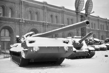 Kendinden tahrikli top Müzesi'nde.