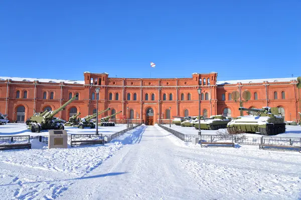 Museo dell'Artiglieria Militare di San Pietroburgo . — Foto Stock