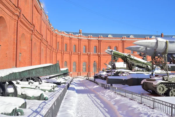 Museo dell'Artiglieria Militare di San Pietroburgo . — Foto Stock