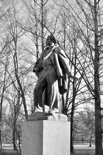 Monument till sjö mannen av den baltiska marinen. — Stockfoto