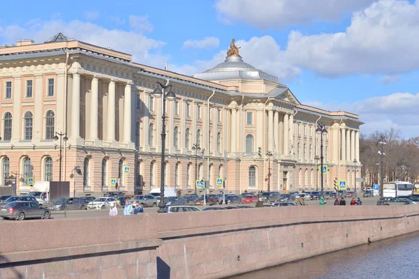 Konstakademin i Sankt Petersburg. — Stockfoto