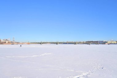 Trinity Köprüsü, Saint Petersburg.