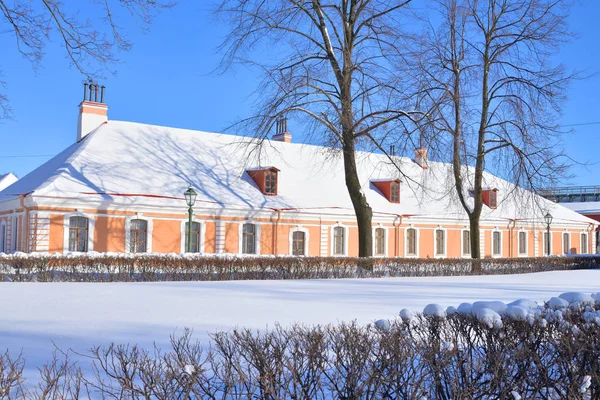Инженерный дом Петропавловской крепости . — стоковое фото