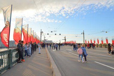 Zafer Bayramı'nda Saray Köprüsü.