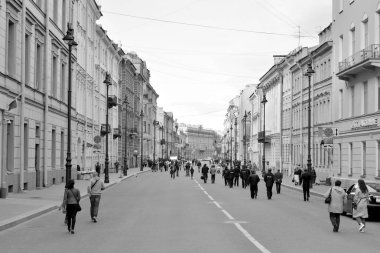 Saint Petersburg Millionnaya Caddesi.