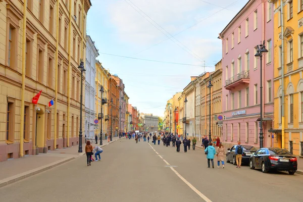 Millionnaya Street em São Petersburgo . — Fotografia de Stock