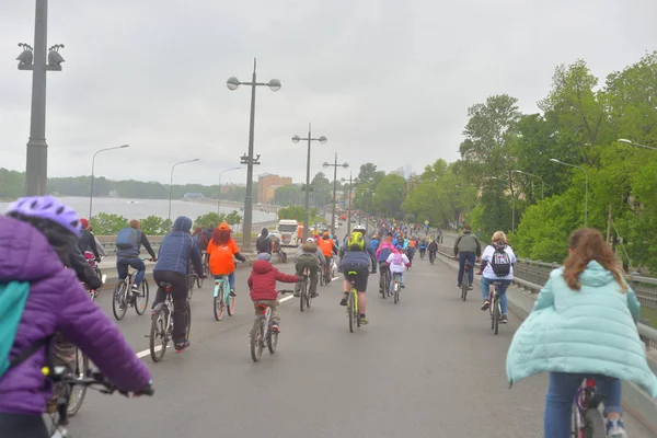 Cykeltur på Seaside Avenue. — Stockfoto