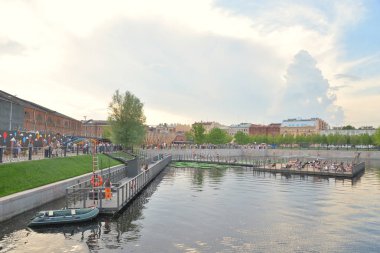 St. Petersburg 'da yeni Hollanda Adası.