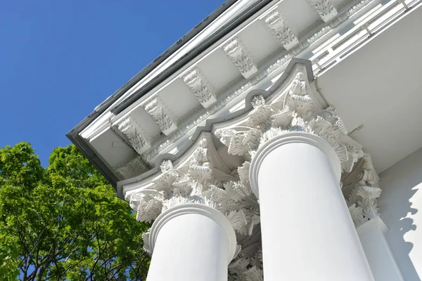 A capital da coluna. — Fotografia de Stock