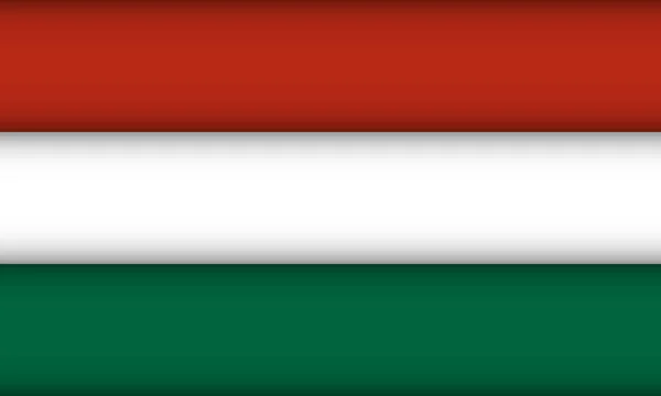 Flag of Hungary. — Stock Vector