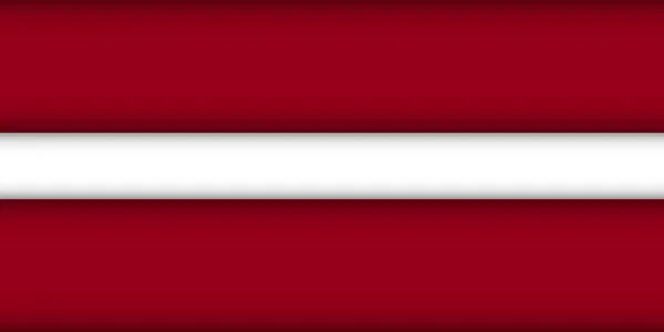 Lotyšská vlajka. — Stockový vektor