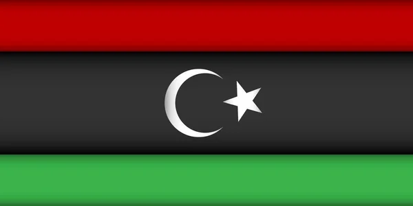 Flag of Libya. — Stock Vector