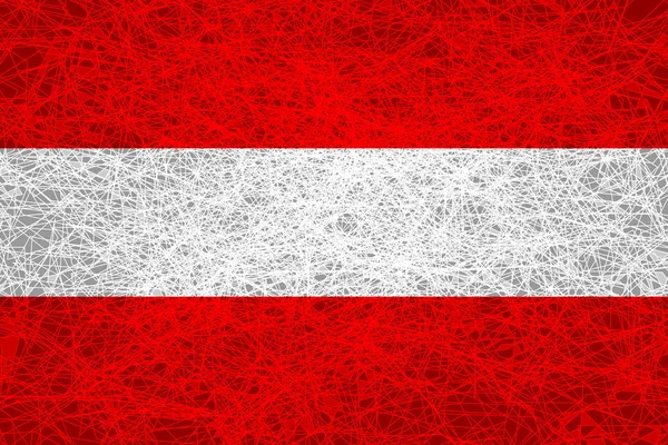 Bandeira da Áustria . — Fotografia de Stock