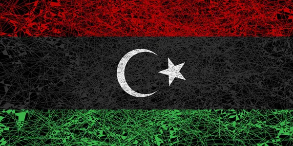 Flag of Libya. — Stock Photo, Image