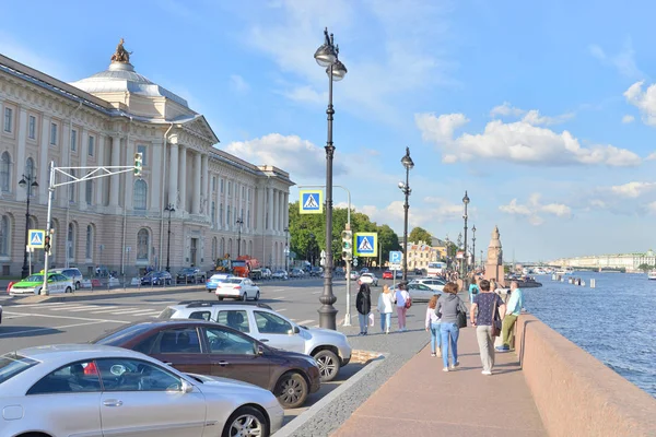 Universitet vallen i Sankt Petersburg. — Stockfoto