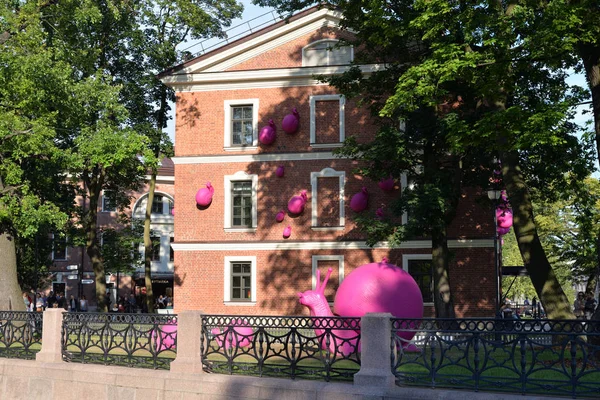 Saint Petersburg Russland Juli 2019 Haus Des Kommandanten New Holland — Stockfoto