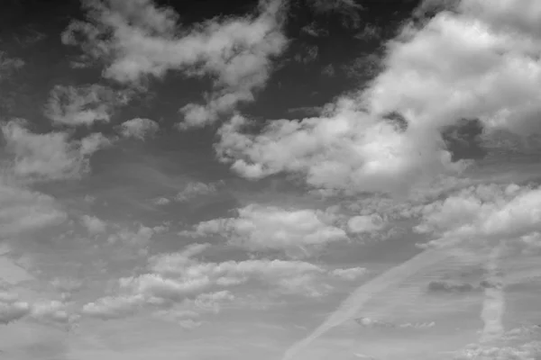 雲空の背景. — ストック写真