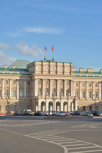 Pałacu Maryjskiego w Sankt Petersburgu. — Zdjęcie stockowe