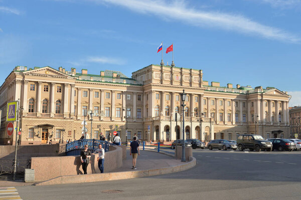 Mariinsky Palace in St.Petersburg.