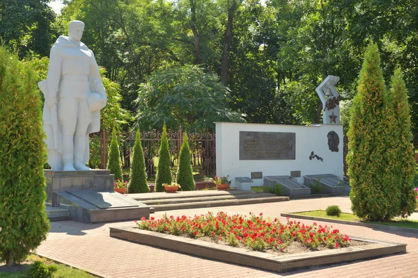 Monumento militare a Stolin . — Foto Stock