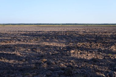 Ağustos ayında sürülmüş alan.