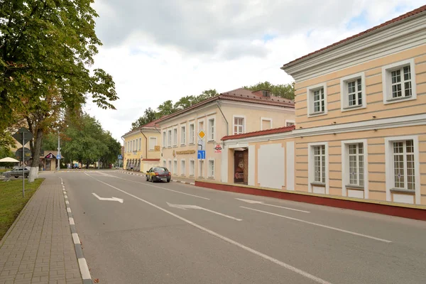 Straat in het historische deel van Polotsk. — Stockfoto