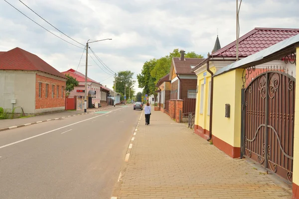 Street in the historical part of Polotsk. — Stock Photo, Image