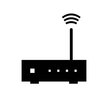 Yönlendirici simgesi beyaz.