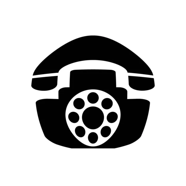 Phone Symbol Icon White Background Illustration — Stock Photo, Image