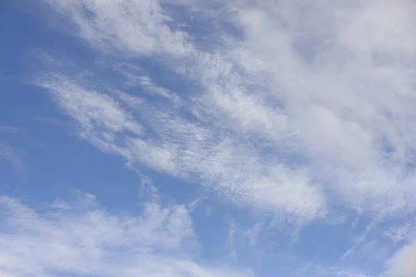 Blå Himmel Och Moln Kan Användas Som Bakgrund — Stockfoto