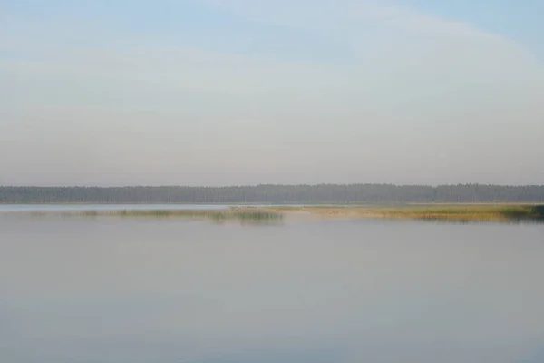 Jezero Brzy Ráno Karelian Isthmus Rusko — Stock fotografie