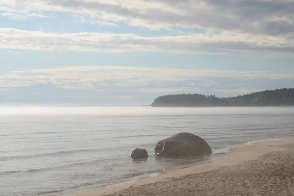 See Frühen Morgen Karelische Landenge Russland — Stockfoto