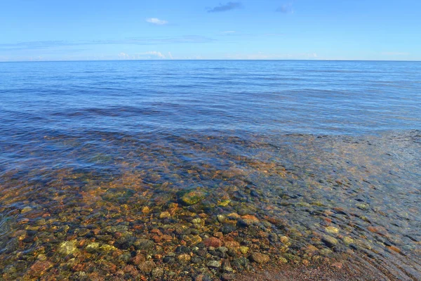 晴れた日の海 カレリアン イスムス ロシア — ストック写真