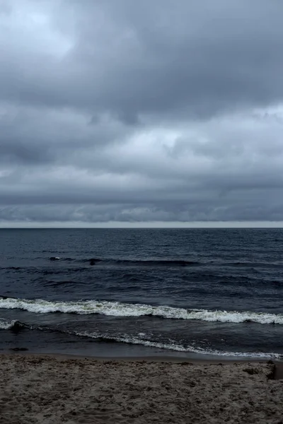 Ладозьке Озеро Туманний День Карельський Перешийок Росія — стокове фото
