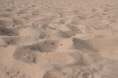 Kumsalda kum, arka plan olarak kullanılabilir..