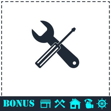 Onarım simgesi düz