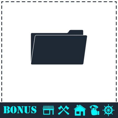 Klasör simgesini düz