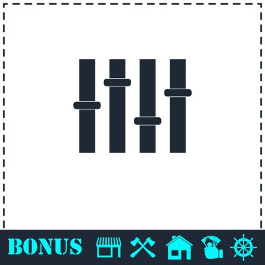 Equalizer'ı simgesi düz