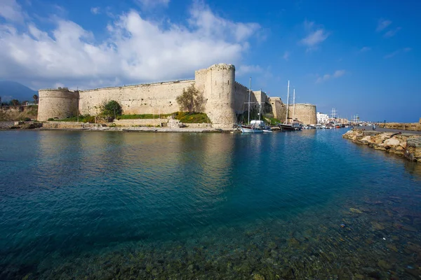 Belle Forteresse Médiévale Kyrenia Girne Chypre Nord — Photo