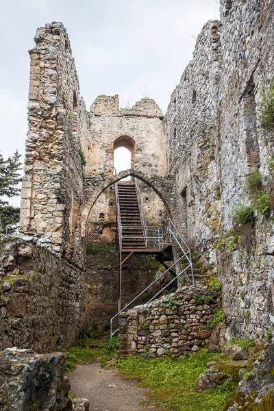 Castelo Saint Hilarion Girne Kyrenia Chipre Norte — Fotografia de Stock