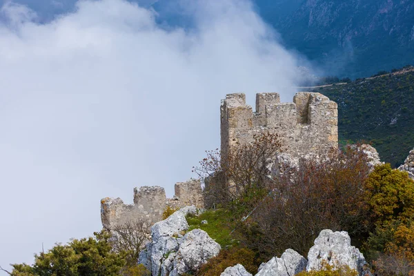 Castillo Saint Hilarion Girne Kyrenia Norte Chipre —  Fotos de Stock