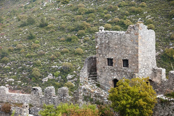 Saint Hilarion Zamek North Cypr Girne Kyrenia — Zdjęcie stockowe